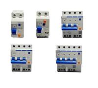 1 pz DZ30LE DZ47LE EPNL DPNL 32A 63A 100mA 300mA 50mA 230V Interruttore differenziale con protezione da sovracorrente(2Pole,16A 30mA)