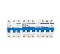 1 pz DZ47 DZ47-63 C-Type Mini Interruttore Aria Domestica Interruttore DZ47 Aggiornamento Domestico 2 Box 6A 10A 16A 20A 25A 32A 40A 50A 63A(4p 6pcs,10A)