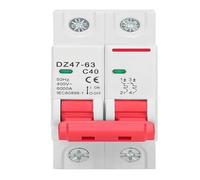1 pz DZ47 Interruttore automatico MCB tipo C 1P 2P 3P 4P 3A-63A AC 230V 400V Montaggio su guida DIN Protezione da sovraccarico corto con capacità di interruzione(4P,40A)