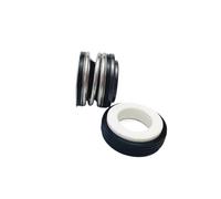1 pz E-5/8" Sostituisce il tipo 6 Guarnizioni meccaniche a soffietto in elastomero da 5/8" for pompe idrauliche Materiale: CAR/CER/NBR 10 pz/lotto