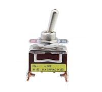1 pz E-TEN1021 interruttore on off interruttore a levetta SPST piccolo on off in miniatura for impieghi gravosi con copertura impermeabile 12 V 6 A/250 V CA 10 A/125 V CA(E-TEN1021Without hat)