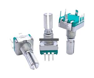 1 pz EC11 encoder rotativo con interruttore 30 posizionamento 15 impulsi 20mm asse a dente di sega audio potenziometro digitale 5 piedi