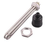 1 pz. Elemento riscaldante for acqua a immersione 220 V DN32 DN40 Riscaldatore elettrico tubolare Riscaldatore for serbatoio d'acqua SUS304 2KW/3KW/3750W/4,5/6KW(With locknut,DN40,2kw)