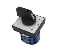 1 pz elettrico 2/3/4 posizione 8 terminali commutatore a camma rotante 500 V 20 A LW28-20(2P 8T 102)