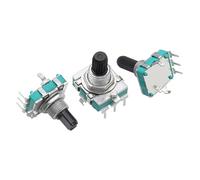 1 pz. Encoder EC16 Encoder rotativo a 360 gradi Codifica E16 Maniglia a 3 pin lunga 15/20 mm(Half axis 20mm,5PCS)