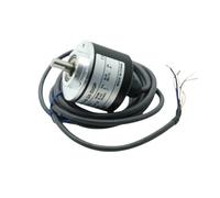 1 pz. Encoder rotativo incrementale serie E50S8 da 50 mm DC5-24 V con albero da 20-5000 impulsi al minuto, uscita elettrodo a collettore aperto NPN da 8 mm(600PPR)