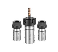 1 pz ER11 ER16 ER20 Mandrino Pinza Mandrino Motore Albero Asta di Prolunga Mandrino Mandrino Tornio Utensile Mandrino Barra Utensile Set di Utensili 4mm 5mm 6mm 8mm(A Nut,C20-ER16-14mm)