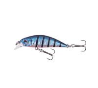 1 pz. Esca da pesca affondante a forma di minnow, 5,5 cm, 5,2 cm, esca dura artificiale for trote, jerkbait, crankbait, attrezzatura da pesca al black bass(C,52mm- 5.2g)