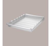 1 Pz Espositore Rettangolare in Plexiglass per Biscotti Stecco Gelato 370x235H45mm