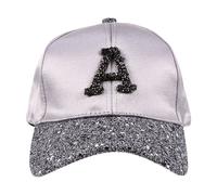 1 PZ Fashion Peak Cap Sun Hat Femmina Cap Bright Lettera Hiphop Cap