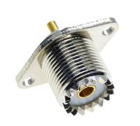1 pz femmina SO239 PL259 montaggio connettore RF convertitore di prova cavo di montaggio a pannello(1Pcs D)