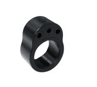 1 pz fermaporta in gel di silice trasparente maniglia paraurti pareti mobili protezione(Single hole-1pc)