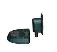 1 pz Fermaporta trasparente senza chiodi Antivento Supporto for porta nascosto Fermaporta meccanico impermeabile Ferramenta for porta Non magnetico(Brown)