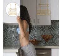 1 PZ Ferro artigianale Mensola a parete montata a parete rack Scaffale per la