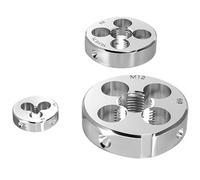 1 pz. Filiera filettata metrica sinistra da M2 a M52 - Filiere filettate rotonde in acciaio rapido for lavorazioni di precisione dei metalli(M50 x 2.0 (Outside 90mm))