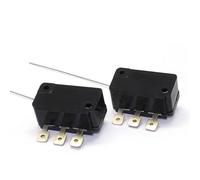 1 pz Finecorsa a leva lunga e dritta con cerniera Tipo SPDT Microinterruttore for apparecchio di misurazione elettronico Interruttore tattile