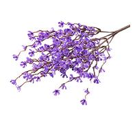 1 pz Fiori Artificiali Piante Finte Esterni Fiore Finto di Plastica Alla rinfusa per Fioriere Appese Fiori Artificiali per Finestra