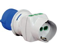 1 PZ FME ART.73.090 ADATTATORE CE 2 PRESE+TERRA-2 BIPASSO SCHUKO Nextradeitalia