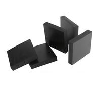 1 Pz Fogli Di Gomma Nera, Guarnizione Ammortizzante 50x50mm 100x100mm 200x200mm Spessore 10mm 15mm 20mm 30mm 50mm(200mm x 200mm x 15mm)