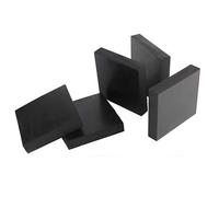 1 Pz Fogli Di Gomma Nera Smorzamento Guarnizione, 50x50mm 100x100mm 200x200mm Placca In Gomma Assorbente Assorbente(150mm x 150mm x 20mm)