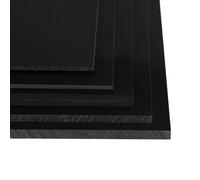 1 pz. Fogli di plastica PP neri, spessore piastra 3-20 mm, pannelli in polipropilene, materiali fai da te 50x50 100x100 200x200 250x250 300x300 300x400 mm(200x300x6mm 1Pcs)