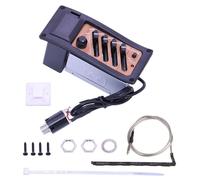 1 pz Folk Chitarra Pickup EQ Equalizzatore Pre-Amp Accordatore Piezo Completo EQ-7545R