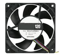 1 pz for 120 9G1212M401 12V 0.14A 1.56W 1950RPM 12cm 12025 120x120x25mm Ventola di raffreddamento silenziosa con doppio cuscinetto a sfera