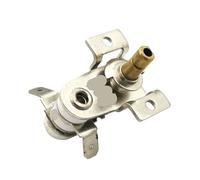 1 pz for AC 250V 10A 16A Interruttore di temperatura regolabile Termostato riscaldamento bimetallico KST201-A for interruttore termostato forno elettrico