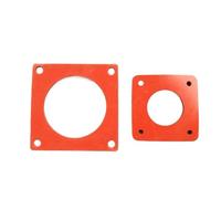 1 pz for NEMA 17/23 arancione motore passo-passo gomma siliconica smorzatore di vibrazioni ammortizzatore CNC for stampante 3D Prusa I3 distintivo(NEMA 17)