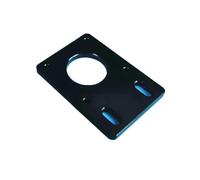 1 pz for piastra di montaggio del motore passo-passo NEMA 17, staffa fissa, spazio regolabile for parti CNC for stampante 3D D-bot core-XY distintivo(Schwarz)
