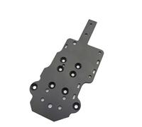 1 pz for V-minion for piastra portautensili Alp-ha, adattatore for testa portautensili CNC in alluminio con parti in nylon SLS for fai da te for Rat-Rig for stampante 3D V-minion(A)
