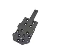 1 pz for V-minion for piastra portautensili Alp-ha, adattatore for testa portautensili CNC in alluminio con parti in nylon SLS for fai da te for Rat-Rig for stampante 3D V-minion(D)