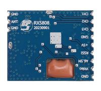 1 pz FPV 5.8G Wireless Mini Modulo Ricevitore Audio Video RX5808 per Sistema RC Elicottero
