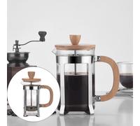 1 pz French Press Caffè Bollitore Teiera Vetro Resistente Al Calore Manico In
