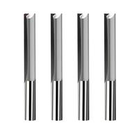 1 pz. Fresa dritta a 2 taglienti, scanalatura 4F 6F, fresa in metallo duro integrale, gambo 4 6 8 12 CNC(6F-10x90x130)