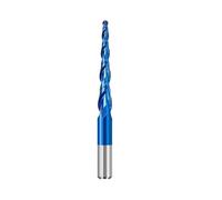 1 pz. Frese a testa sferica conica, punte for incisioni CNC, for intaglio R0.25-R2.0, for in metallo duro integrale HRC65, rivestimento blu nano, for su legno(R1.0x47xD8x85)