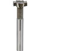 1 pz frese for scanalatura a T, diametro di taglio 10-32mm fresa HSS 6 flauti fresatura di metalli fresa for scanalatura a T CNC for acciaio inossidabile alluminio (Size : 20x2x12x74L)