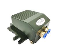 1 pz FV-02 Valvola a pedale pneumatica ad aria Interruttore a pedale Lega 1/4 Filettato 2 vie 2 posizioni(With 12mm Fittings)