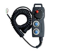 1 pz Generatore di impulsi 4 assi 6 assi Supporto sistema CNC 5-24 V Volantino elettronico Impulso 25 100 Impulsi pendenti for router CNC(6Axis YZK9-L100-61)