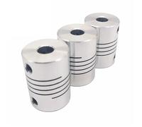 1 pz Giunto di codifica elastico lineare D32L40 6/8/10/12/14/16 mm Motore passo-passo Giunto in lega di alluminio Parti fai da te for stampante 3D(6x6)