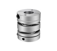 1 pz. Giunto elastico a doppia membrana in lega di alluminio D39L49, connettore D39mm L49mm, encoder for servomotore passo-passo a vite a sfere(12X12)