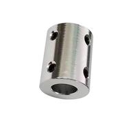 1 pz Giunto Rigido in Lega di Alluminio D20L25 Giunto di Trasmissione Apertura 5/6/6,35/7/8/10/12 mm Manicotto connettore Motore Parti for Stampante 3D(6mm to 6mm)