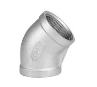 1 pz Gomito 90 gradi F/F in acciaio inossidabile SS304 femmina* Raccordi for tubi filettati femmina Riduttore Collegamento idraulico(45 D Female thread,3/8")