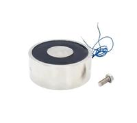 1 pz Grande ventosa 500 kg 150/50 12 V 24 V 36 V Elettromagnete Solenoide di sollevamento Ventosa di tenuta Magnete elettrico personalizzato non standard(12V)