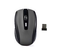 (1 pz grigio) Mouse wireless Mouse da gioco 2.4Ghz Mouse ottico wireless 6D Slim Mini Mouse silenzioso