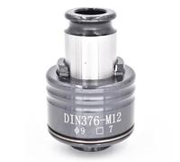 1 pz GT12 19 mm DIN Standard M2-M14 Set di pinze for maschiatura Mandrini for maschiatura pneumatica Mandrini for macchina con protezione da sovraccarico(M12(9-7))