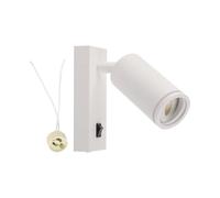 1 pz GU10 Spotlight Fitting Wall Mounted White Body