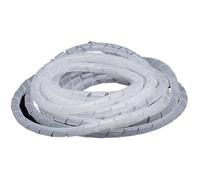 1 pz. Guaina di protezione a spirale for cablaggio del circuito, isolamento for tubi cavi meccanici for auto(White,4mm (20meter))