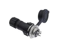 1 Pz GX16 Connettore M16 Impermeabile Dado Posteriore Docking Maschio e Femmina E Presa 2pin3pin4pin5pin6pin7pin8pin9pin(Docking 9P)