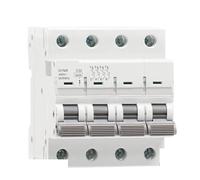 1 pz GYM9 4P MCB 6A-63A 6KA Capacità di interruzione MCB Din Rail interruttore automatico 6A-63A Tipo AC Produttore diretto dalla fabbrica(6A)